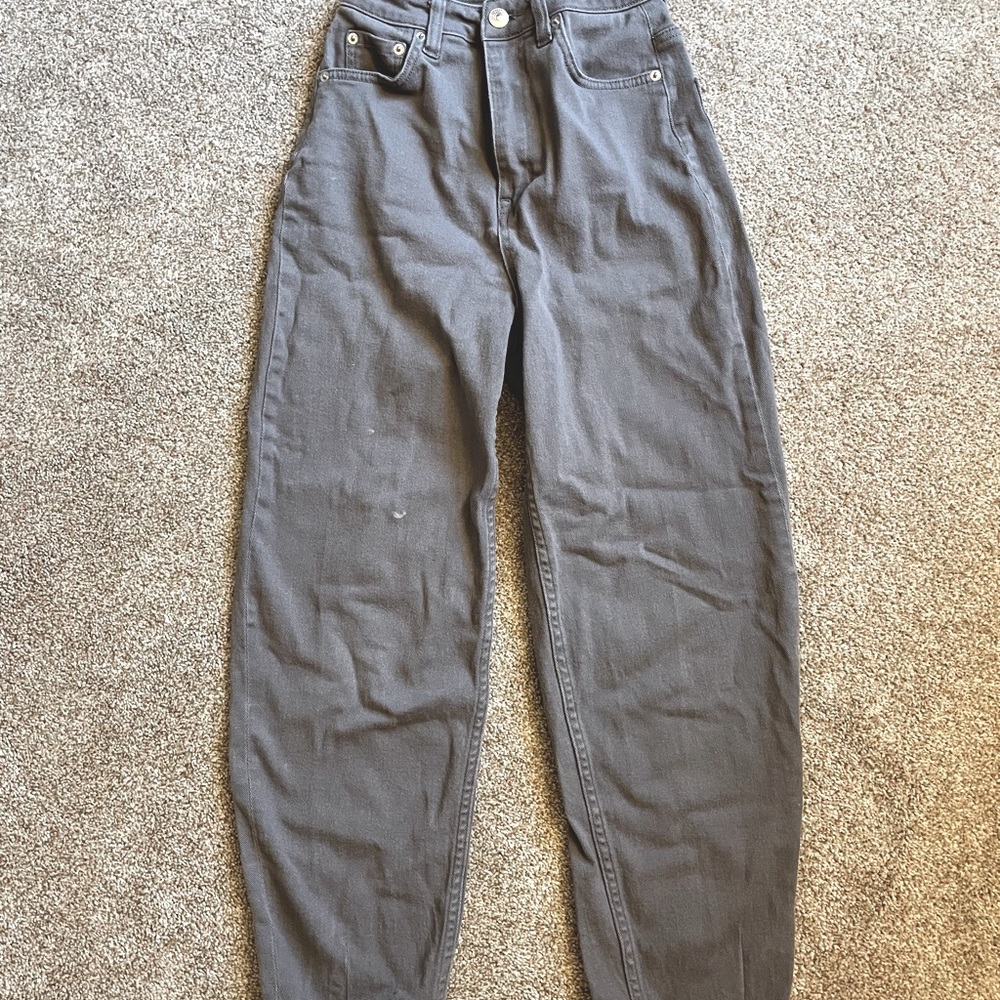 Gray jeans size 0 - Picture 1 of 3